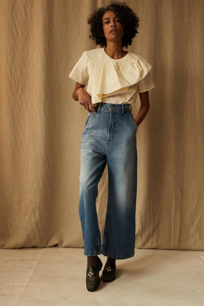 Andes Pant | Washed 70s Denim