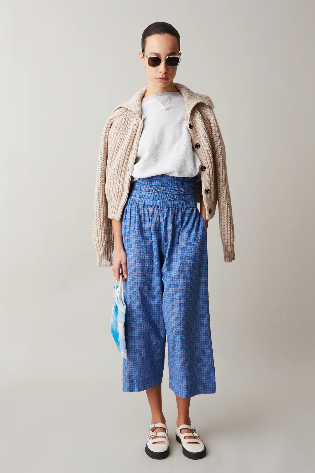 パンツ Porto Ponpone Nora pants nep yarn denim Nora pants OKAYAMA denim | porto ponpone hayama