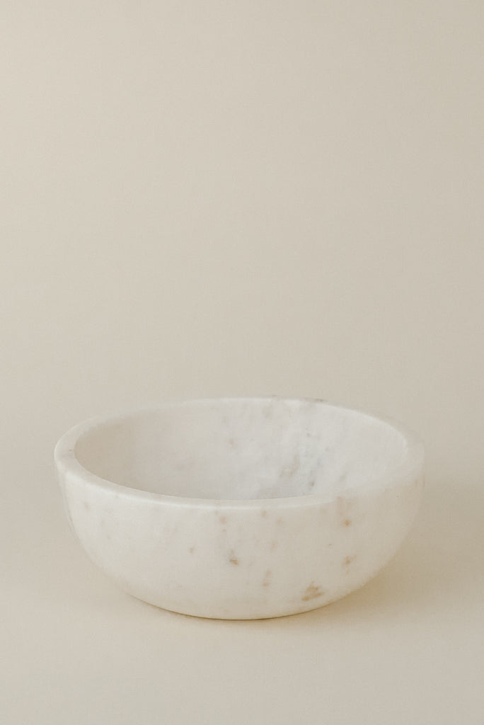 Large Bowl | White Marble