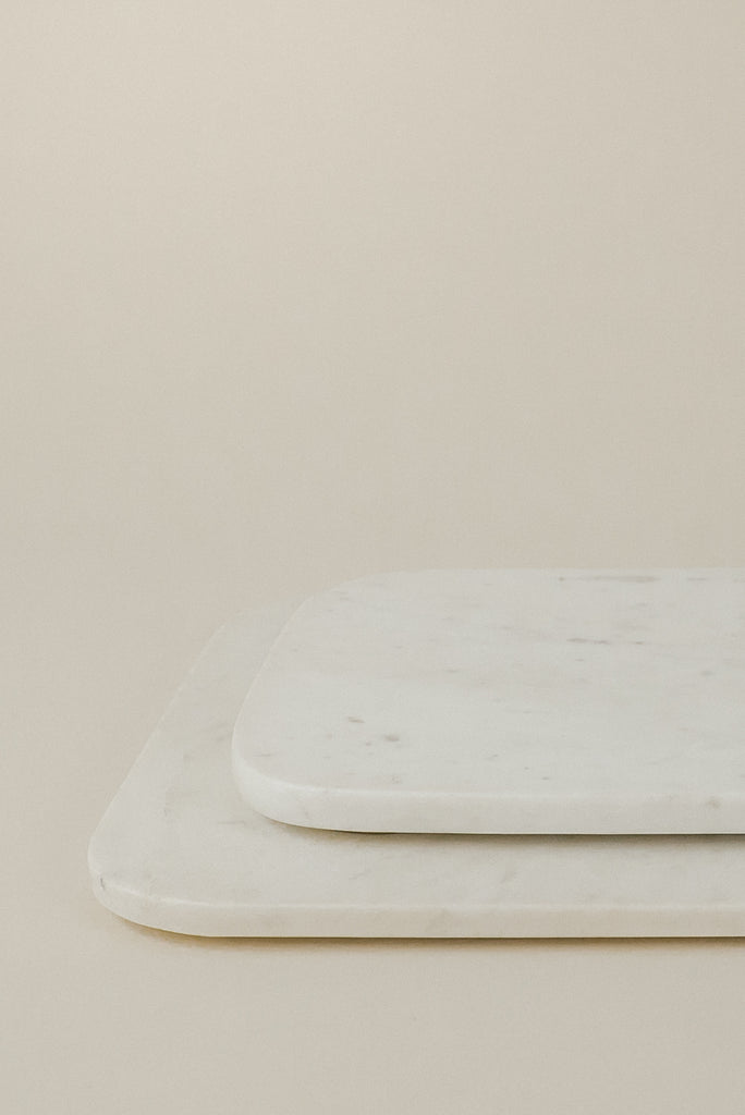 Small Serving Board | White Marble
