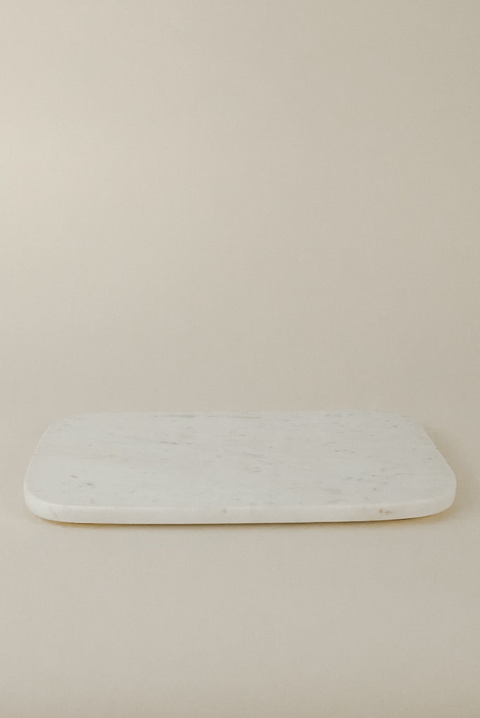 Small Serving Board | White Marble