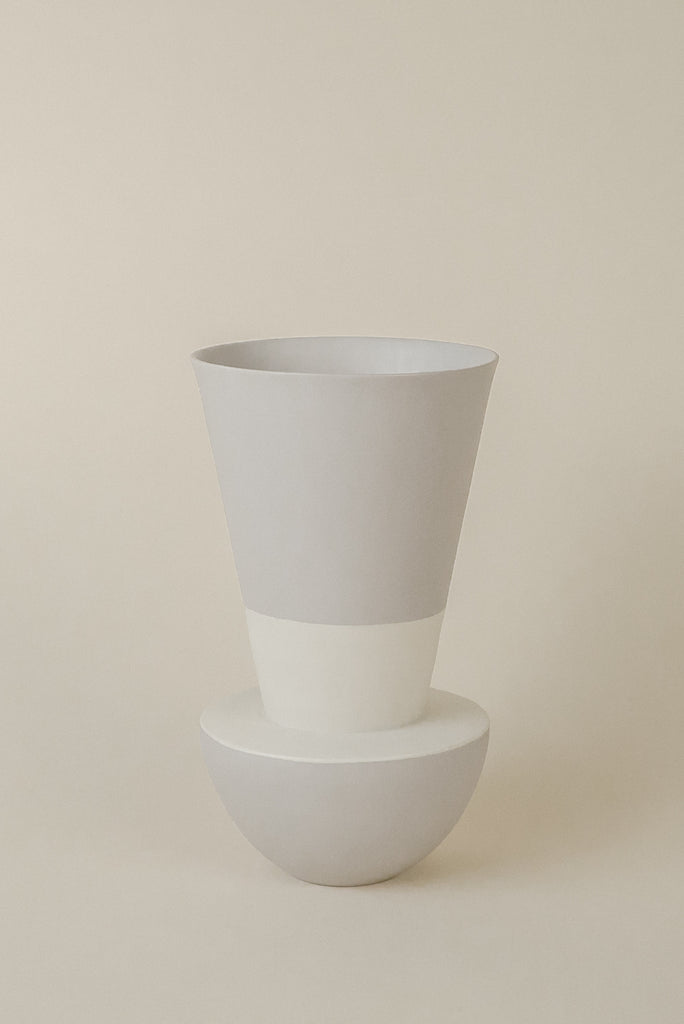 Versa Vase Up | White/Grey