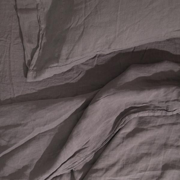 Linen Bedding | Dark Grey